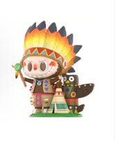 POP MART LABUBU Indian Hanging Tag 100%