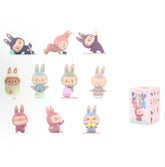Pop Mart POP MART LABUBU Lazy Yoga Series THE MONSTERS Figures Blind Box Single Blind Box