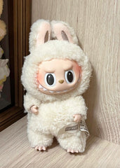 POP MART LABUBU THE MONSTERS Heart-beating macaron vinyl face generation 1 Blind box type Single blind box