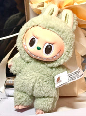 POP MART LABUBU THE MONSTERS Heart-beating macaron vinyl face generation 1 Blind box type Single blind box