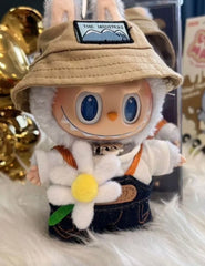Pop Mart POP MART THE MONSTERS Spring Wild at Home Series Vinyl Little Spring Wild Plush Pendant Fashion Doll