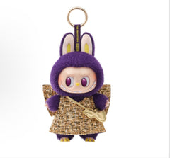 POP MART Little Milan LABUBU x PRONOUNCE - WINGS OF FORTUNE Purple Cool Hanging Card 17.5cm