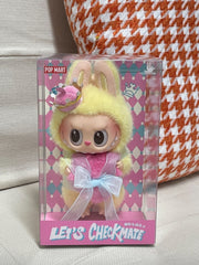 Pop Mart POP MART LABUBU Chess Adventure Series THE MONSTERS Tangjiao Plush Queen Little Queen Elevator