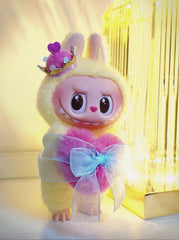 Pop Mart POP MART LABUBU Chess Adventure Series THE MONSTERS Tangjiao Plush Queen Little Queen Elevator