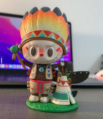 POP MART LABUBU Indian Hanging Tag 100%