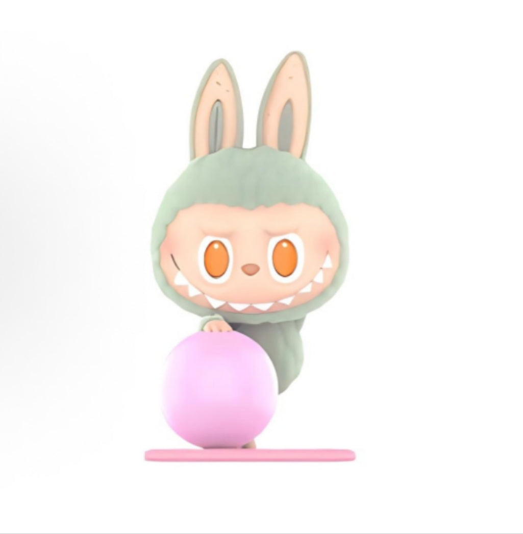 Pop Mart POP MART LABUBU Lazy Yoga Series THE MONSTERS Figures Blind Box Single Blind Box