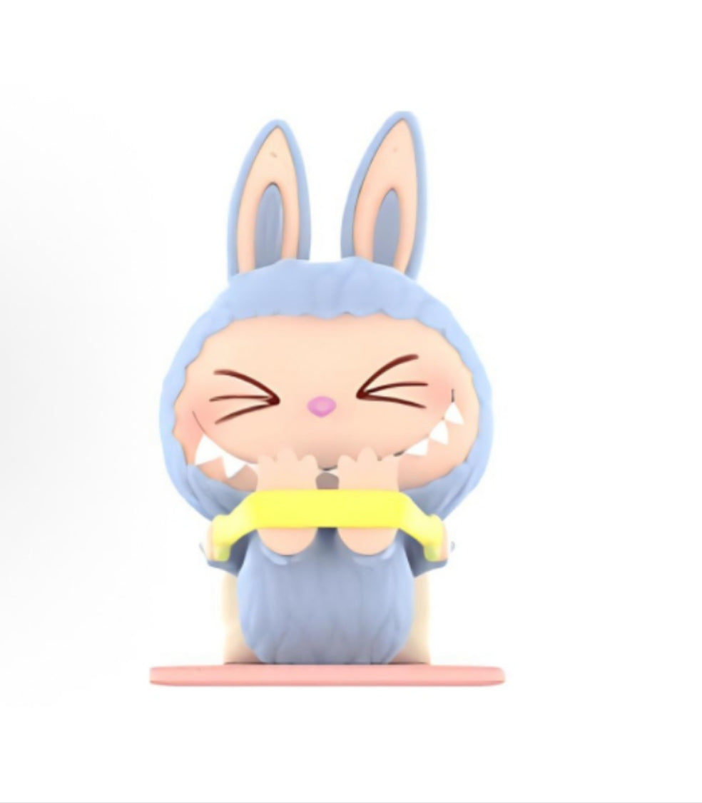 Pop Mart POP MART LABUBU Lazy Yoga Series THE MONSTERS Figures Blind Box Single Blind Box