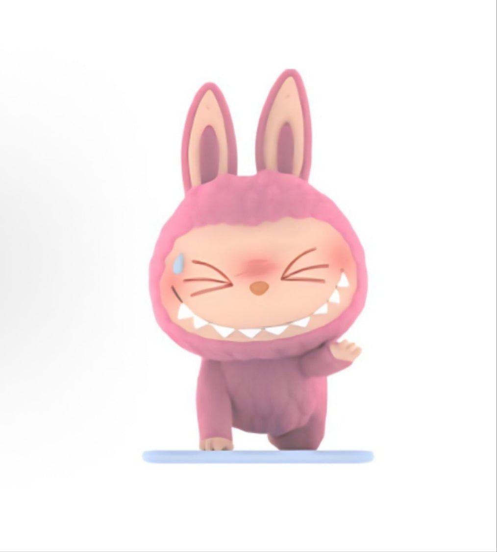Pop Mart POP MART LABUBU Lazy Yoga Series THE MONSTERS Figures Blind Box Single Blind Box