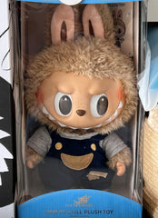 Pop Mart POP MART LABUBU time to chill labubu first generation cute doll plush doll 37cm high