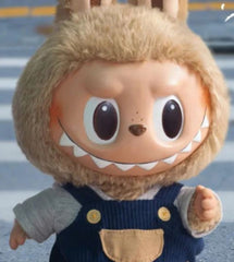 Pop Mart POP MART LABUBU time to chill labubu first generation cute doll plush doll 37cm high